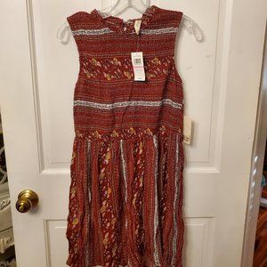NWT: BeeBop Smocked Bodice Dress